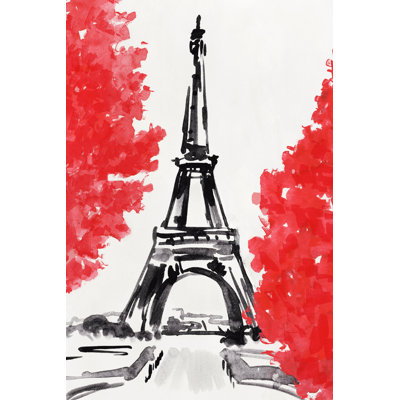 Day in Paris II by Annie Warren - Painting Print