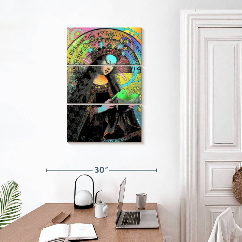 Retable Leisha Ghent, H 32 po x l 20 po