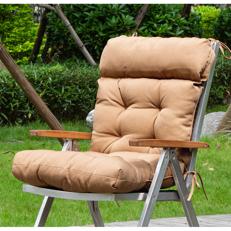 Cassella Outdoor 4'' Seat Cushion, Toffee