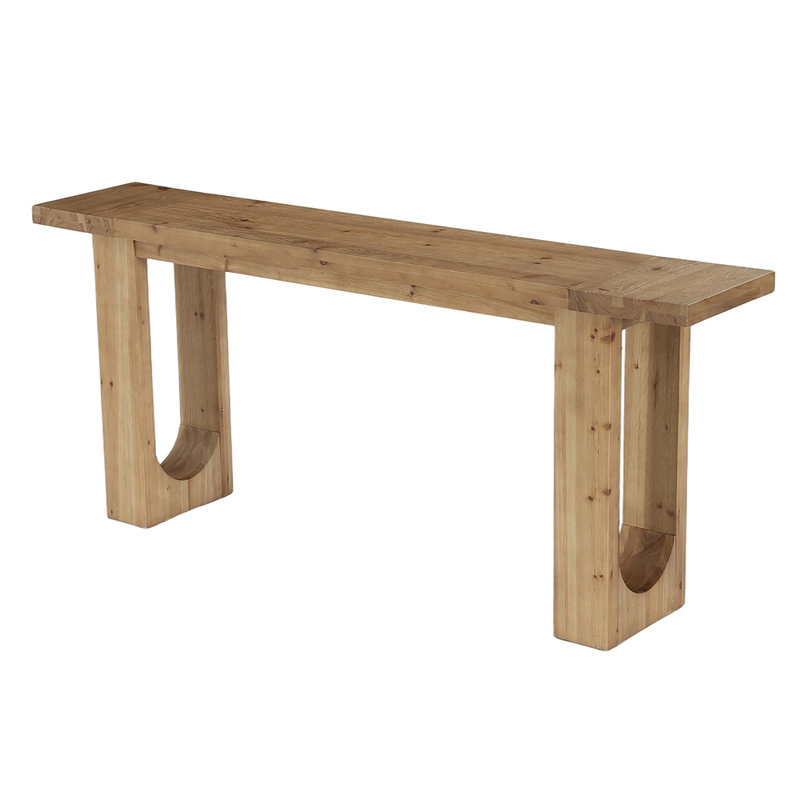 78.74" Extra Long Solid Wood Console Table