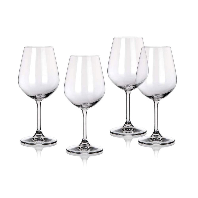 Verres à vin en cristal sans plomb