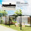 Chamroeun 2.98m x 2.98m Metal Pergola-1980741646