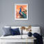 Peacock Garden Dance Canvas Animals Print by Oliver Gal-1264199018-1264199020