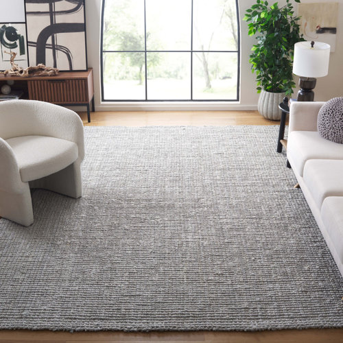 Sand & Stable Wilder Handmade Flatweave Jute/Sisal Gray Rug & Reviews ...