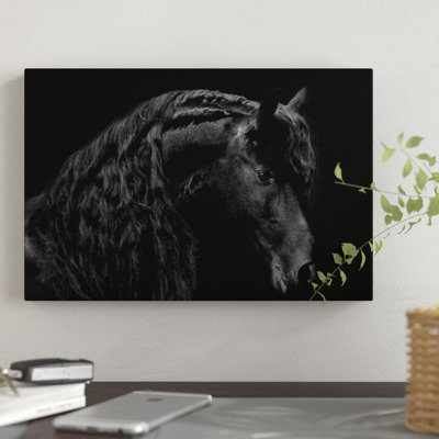 «Classic Black II», impression sur toile
