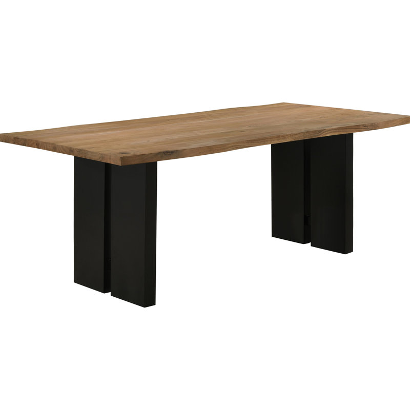 Table de salle à manger rectangulaire Natural