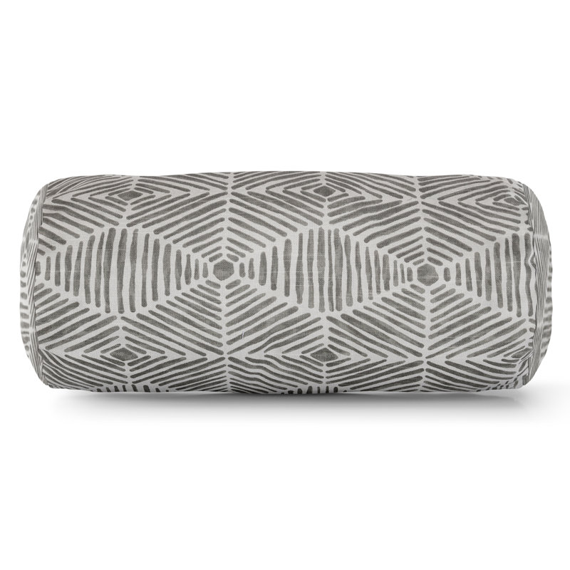 Coussin en coton Charlie, Gris