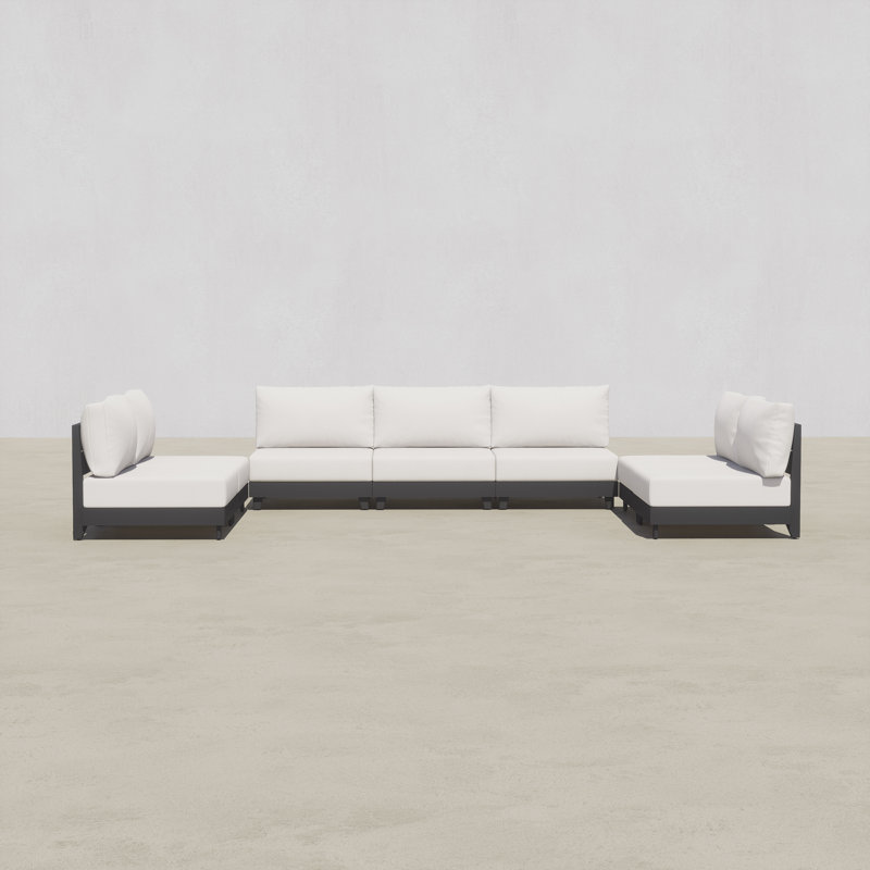 Ensemble de conversation multi-chaises 7 pièces Dez