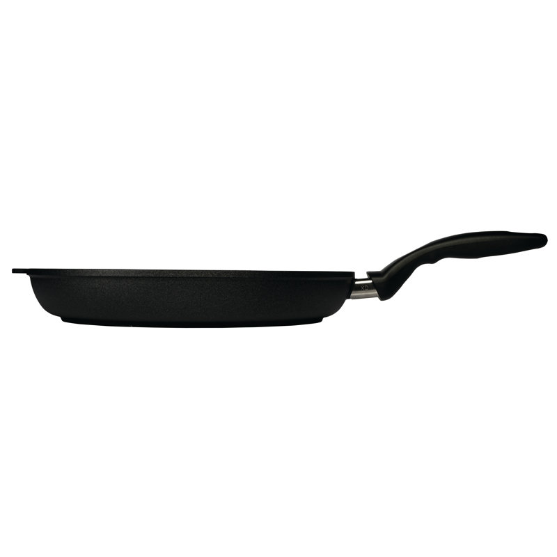Try Me Non Stick Aluminum Frying Pan, 12.5" W, Gray