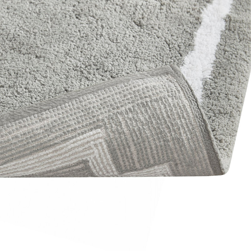 Cotton Tufted Bath Rug 24X40, Single - 2' x 3'4", Gray