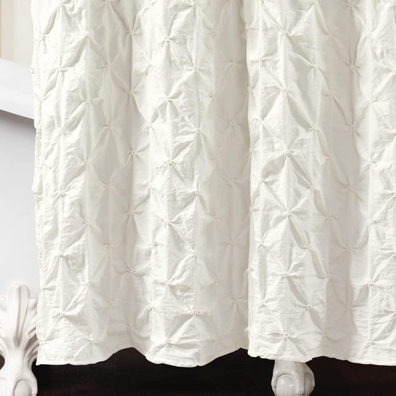 Ravello Shower Curtain, Ivory