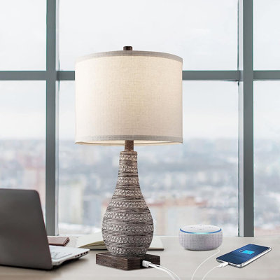 Lampe de table USB Chester
