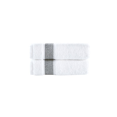 Turkish Cotton Plush Jacquard Hand Towel