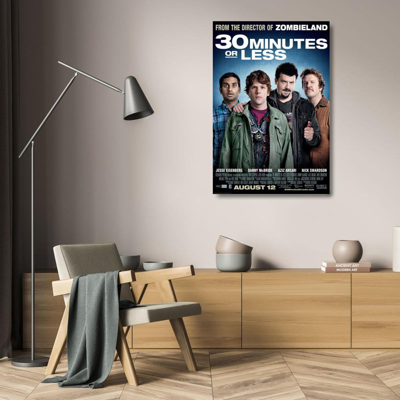 30 minutes ou moins, H 24 po x l 16 po
