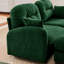 Canapé modulaire en U à 3 places avec, tissu chenille, installation simple, courbe ergonomique, coussin, méthodes de configuration modulaire pour chambre à coucher confortable, éponge à haute résilience, coin lecture-2061457983-2061457981