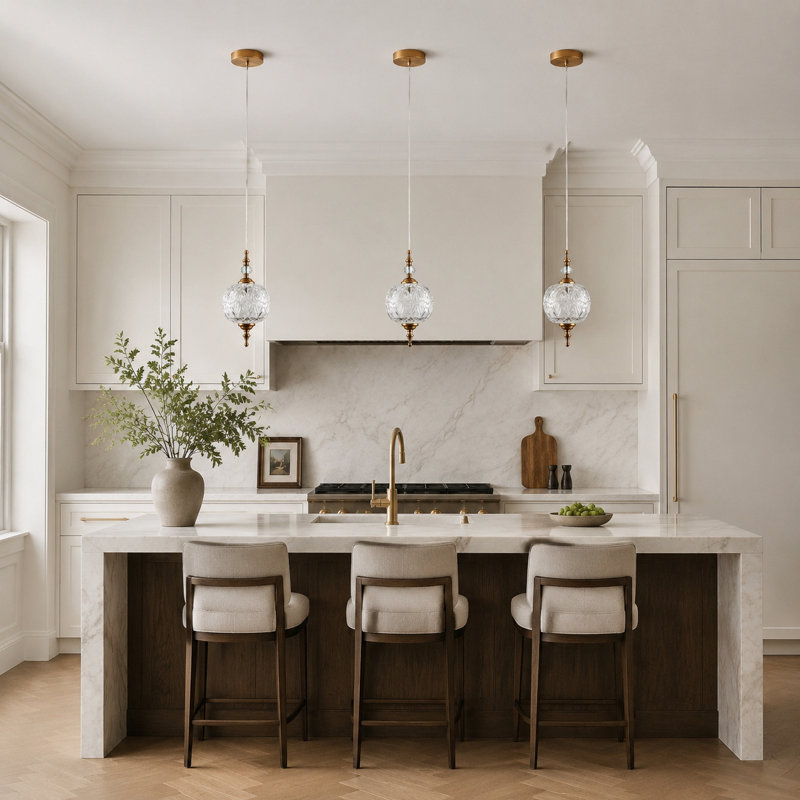 59*4.9 Antique Delicate Decorative Pattern Glass Ceiling Pendant Lighting UL Listed, 34.25" H x 4.92" W x 4.92" D