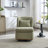25.2"w 360° Swivel Barrel Chair In Luxurious Chenille Fabric - Modern Accent Seating For Living Room, Bedroom, Or Home Office(beige-108563501