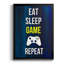 Gamer At Play V - reproduction de cadre photo-87967172-87967174