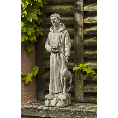 St. Francis with Animal Statue