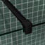 Walk in Shower Screen With Black Stainless Steel Support Bars-1691403992