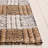 Natural Fiber Hand Woven Jacquard Performance Striped Indoor Rug-1776572089