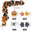 Halloween Fireplace Garland Artificial Fireplace Banner with Pumpkins Maple | Halloween Garland Indoor for Party Home Living Room Workplace Wall Door Window Mantle Porch