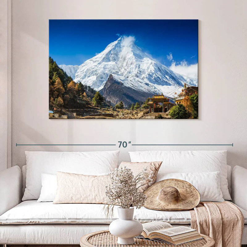 Alvord Himalayas Mountain Village, H 32 po x l 48 po