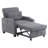 Hosie Faux Leather Accent Chair-521579608