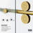 Elan 56-60" W x 74" H Sliding Frameless Shower Door with 3/8" Fluted Glass-98714540