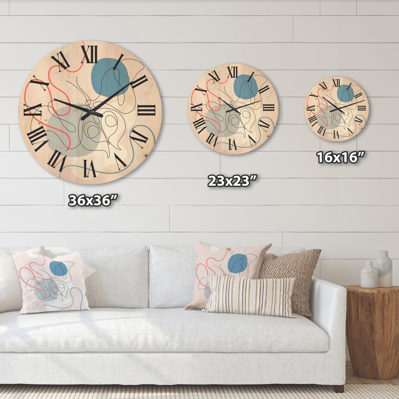 Horloge murale papillon, Très grand