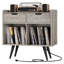 Support pour tourne-disque avec rangement