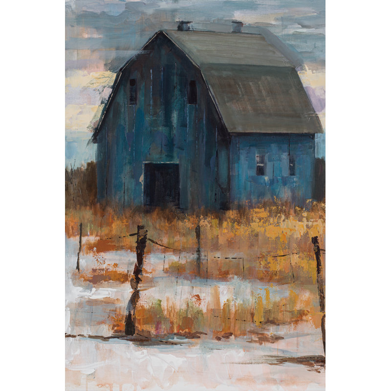 Art textuel sur toile de grange, H 18 po x l 12 po, Toile tendue, Sans cadre