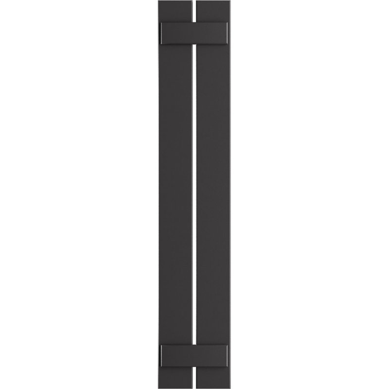 Volets à panneau plat 11,25 po, 41", 11.25", Montagne ombrageuse