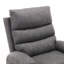 Fauteuil inclinable électrique en cuir