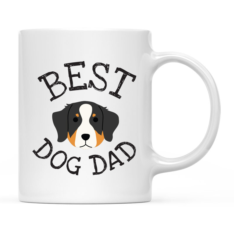 Tasse à café Best Dog Dad, Golden retriever