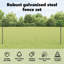 80 cm H x 2500 cm W Steel Border Fencing