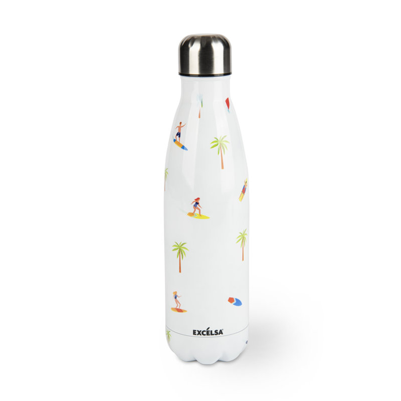 Excelsa 500ml Double Wall Insulated Stainless Steel Water Bottle