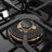 ZLINE Autograph 30 in. Paramount DuoPro Dual Fuel Range in Black Satin Steel and Bronze Accents-119400969