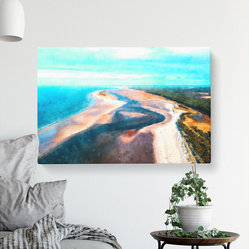 View Of Nairn In Scotland - Wrapped Canvas Painting, 40cm H x 60cm W x 3cm D