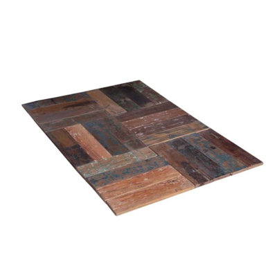 Carreaux de bois récupéré, 18 x 18