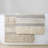 Woven Texture Stripe Bath Rug 20X32"