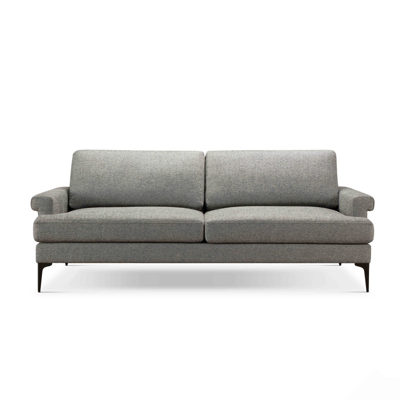 Canapé Zadien, 100% polyester gris