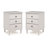 Lafever Mid-Century Modern Minimalist 3-Drawer Solid Wood Nightstands-867400805