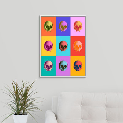 «Skull Array» par The Novogratz - peinture sur toile