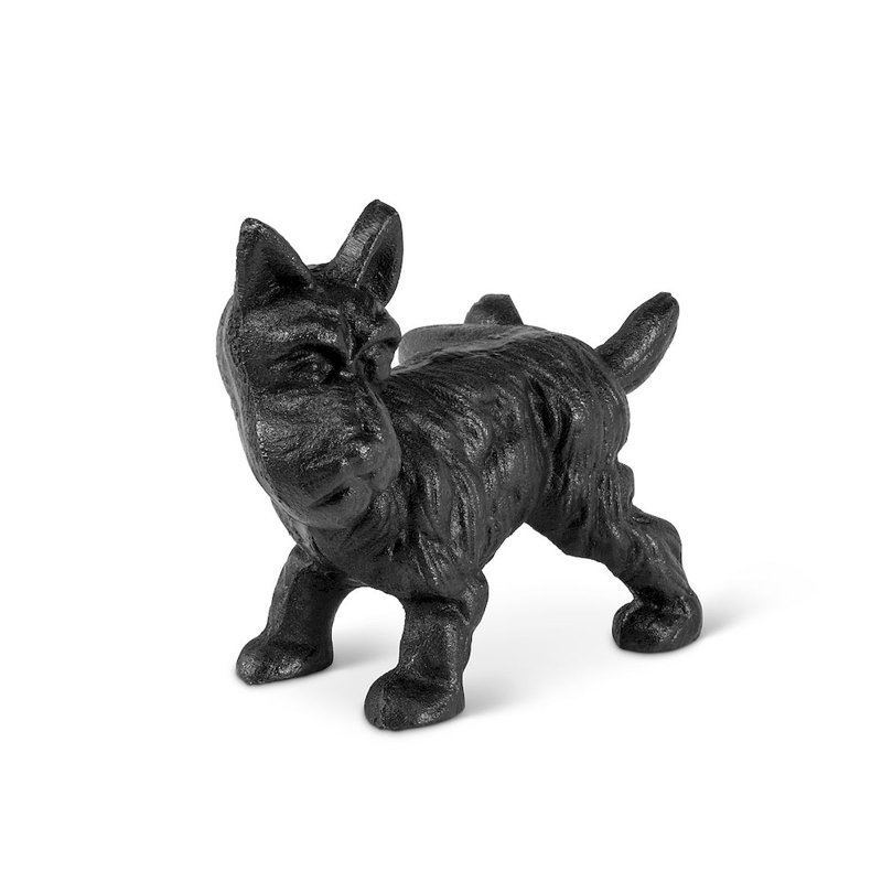 Scottie Dog Iron Weighted Floor Stop