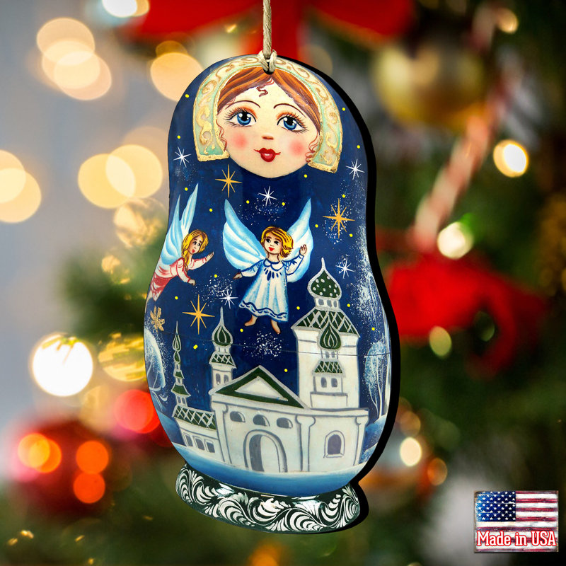 Ornement suspendu Tidaholm Matreshka