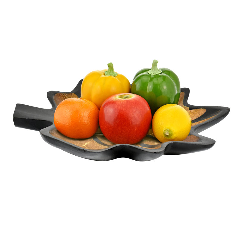 Assiette ou plateau en bois de manguier 8 po