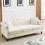 Canapé Chesterfield 79 pouces en velours pour salon, canapé 3 places