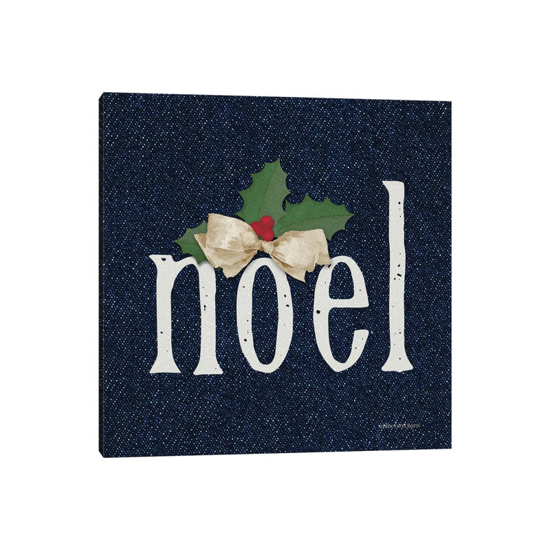 Noel by Bluebird Barn - Wrapped Canvas Print, 30.48 cm H x 30.48 cm W