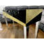 Emmanuelle 120cm Glass Console Table
